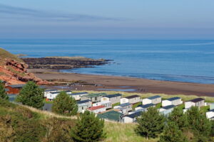 holiday park on the coast