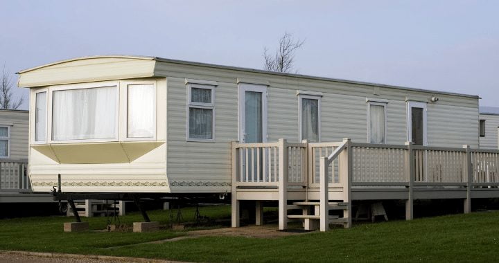 Static caravan park