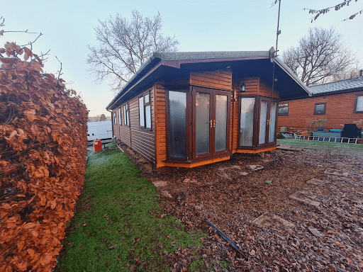 static caravan in park