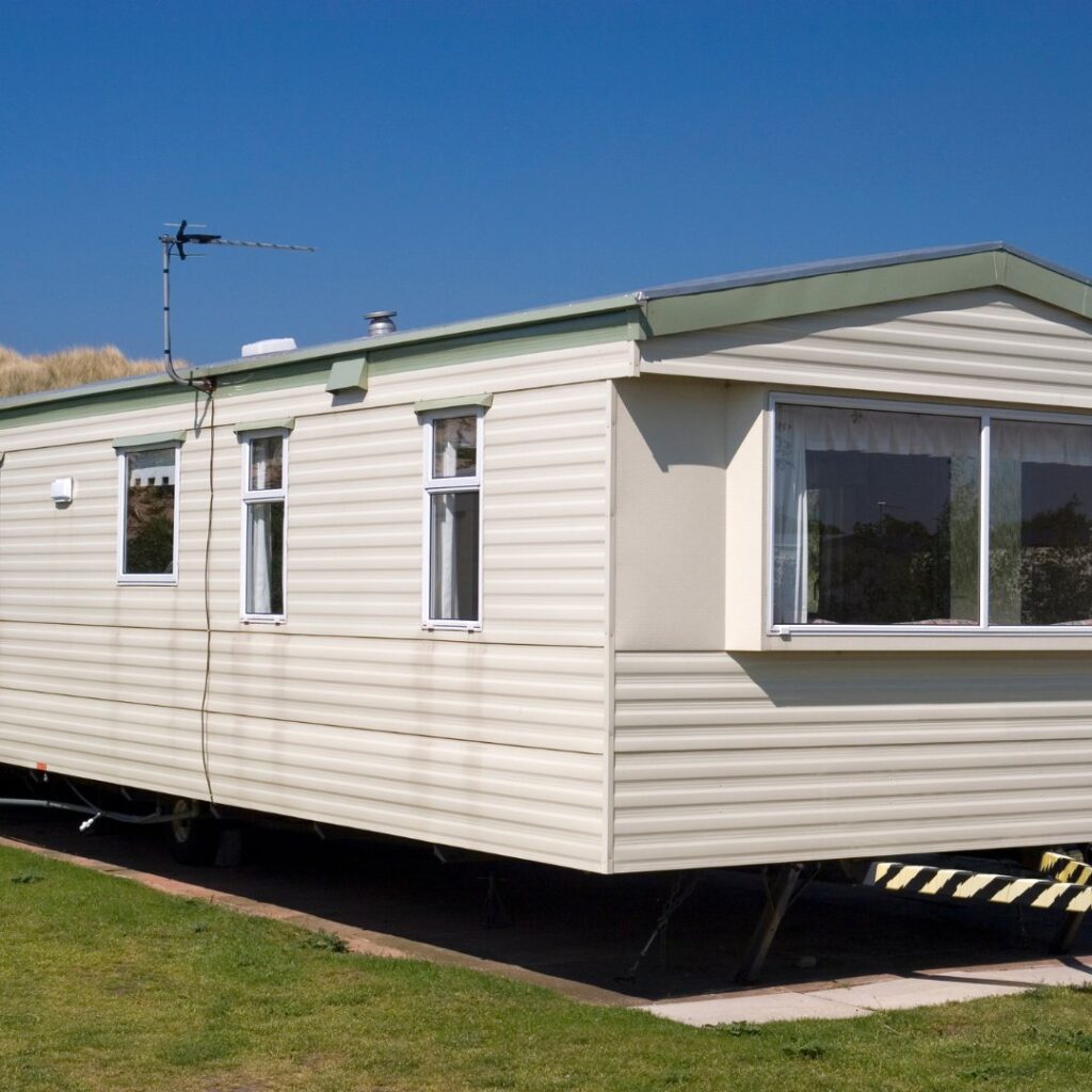 static caravan home
