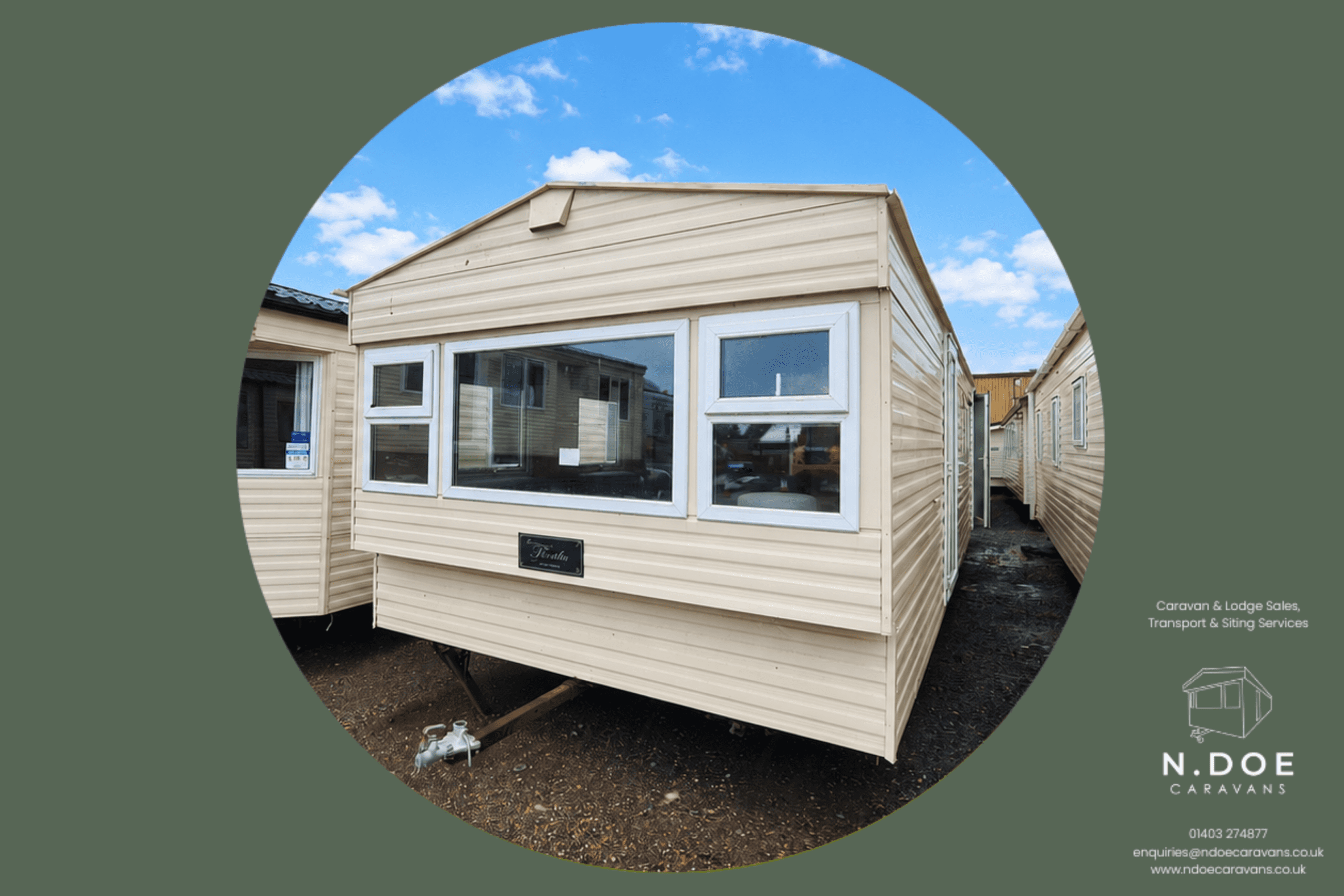 Delta Florida - 35x10ft | 2 bed - Double Glazed & Central Heated