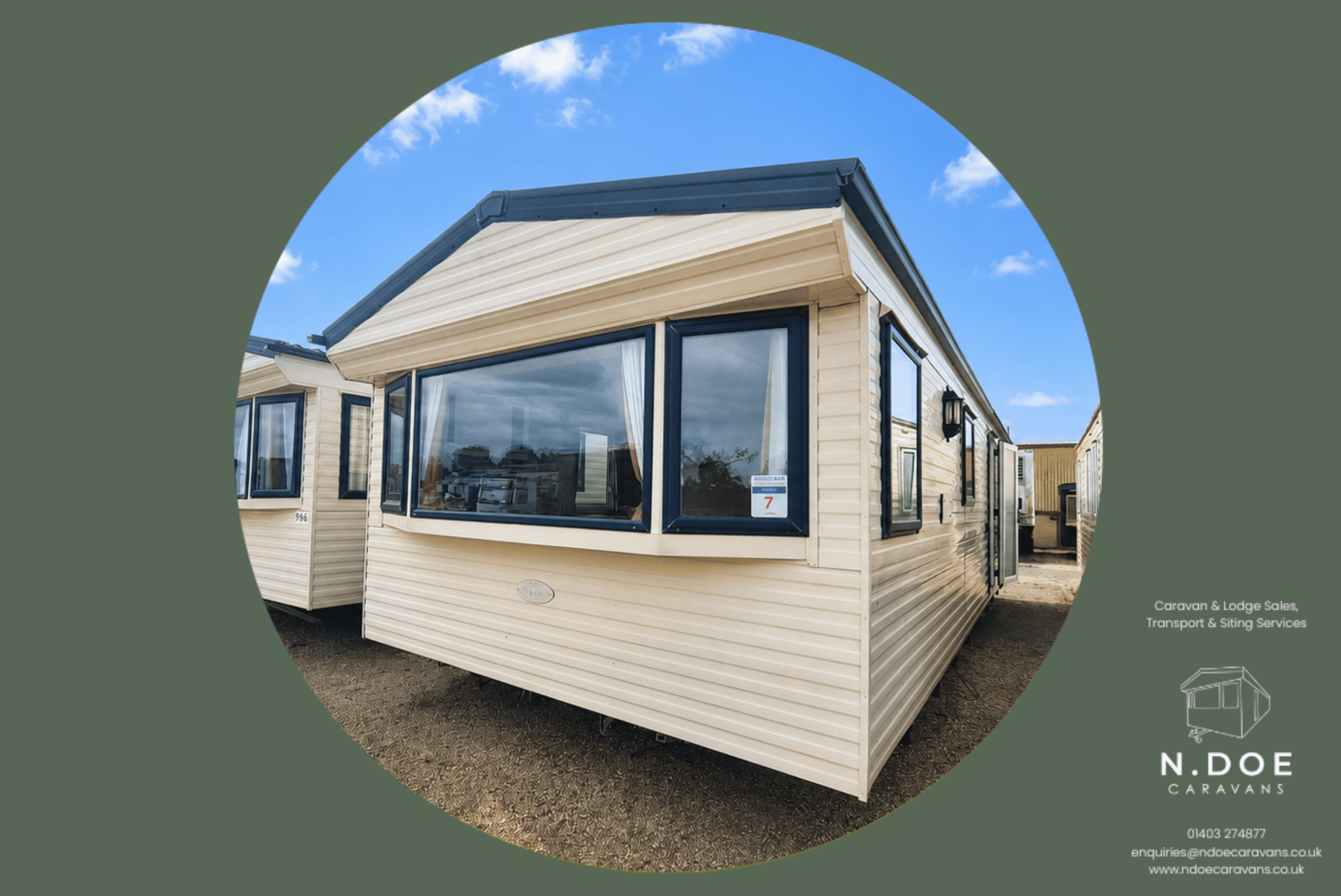 Willerby Rio Gold 36x12ft - Double glazed & central heated - 2 Bed w/ensuite